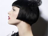 Goth Bob Haircut Gothic Fashion Bob with A sophisticated Black Hair Color