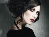 Gothic Wedding Hairstyles Gothic Wedding Hair and Make Up