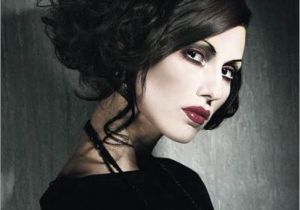 Gothic Wedding Hairstyles Gothic Wedding Hair and Make Up