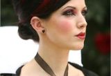 Gothic Wedding Hairstyles Gothic Wedding Red and Black Hair Weddbook