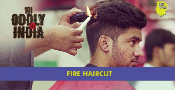 Hair Cutting Zero Machine Fire Haircut In New Delhi