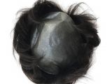 Hair Cutting Zone B Zone Super Thin Skin Pu V Loop Virgin Human Hair Mens toupee