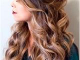 Hair Down Prom Hairstyles 2019 1051 Best Half Up Hair Images On Pinterest In 2019