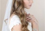 Hair Down Wedding Hairstyles with Veil 4 Half Up Half Down Bridal Hairstyles with Veil