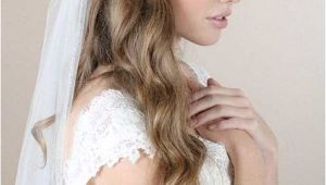 Hair Down Wedding Hairstyles with Veil 4 Half Up Half Down Bridal Hairstyles with Veil
