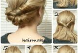 Hair Up Hairstyles Easy to Do Easy French Twist Wedding Hair Tutorial