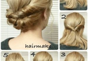 Hair Up Hairstyles for Work Easy French Twist Wedding Hair Tutorial