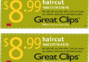 Haircuts for Men Coupons Great Clips Coupon