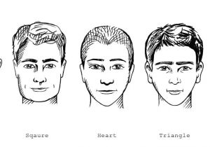 Hairstyle Based On Face Shape Men Guy Hairstyles Drawing Hairstyles