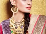 Hairstyle for Indian Wedding Guest Reception Hairstyle and Indian Wedding Hair Style Ideas