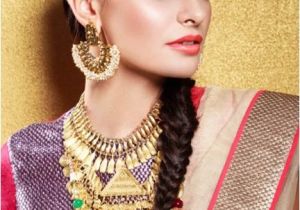 Hairstyle for Indian Wedding Guest Reception Hairstyle and Indian Wedding Hair Style Ideas