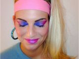 Hairstyle for School Disco Cool 80s Makeup Halloween In 2019