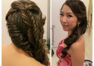 Hairstyle for Wedding Dinner Wedding Dinner Makeup & Hairdo Charming Princess