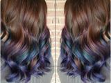 Hairstyles 2019 Dip Dye Here S How to Get Rainbow Hair if You Re A Brunette In 2019