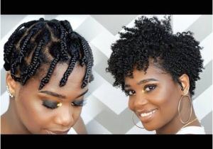 Hairstyles after Braid Out How to Do A Braid Out On Tapered Natural Hair [video
