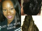 Hairstyles after Removing Braids Quick Weave Removal In Minutes Tutorial Hair