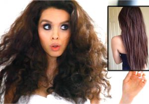 Hairstyles after You Get Out Of the Shower Straight Hair without Heat Curly Hair Tutorial