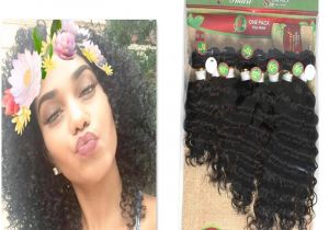 Hairstyles App Online Deep Curly Brazilian Hair Weaves 8 14inch Virgin Hair Unprocessed