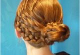 Hairstyles Basket Weave Basket Weave Braid Woven Bun Hairstyle Hairstyles