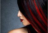 Hairstyles Black with Red Highlights 5 Black Red Hair Color You Must Consider Hair Haircuts