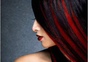 Hairstyles Black with Red Highlights 5 Black Red Hair Color You Must Consider Hair Haircuts