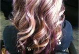 Hairstyles Blonde and Purple This is Awesome Blonde with Purple Lowlights by Selma