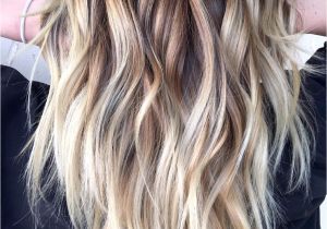 Hairstyles Blonde for 2019 High Contrast Blonde Balayage In 2019 Hair Color