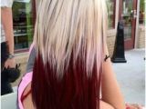 Hairstyles Blonde On Bottom Dark On top Blonde On top and Red Underneath Been Thinking that if I Ever Go