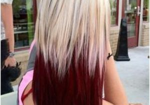 Hairstyles Blonde On Bottom Dark On top Blonde On top and Red Underneath Been Thinking that if I Ever Go