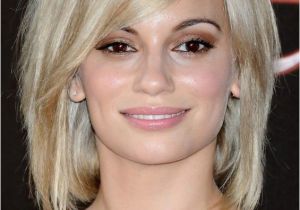 Hairstyles Bob with Side Fringe norma Ruiz Short Hairstyle with Long Side Swept Bangs