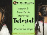 Hairstyles Braids Easy Tutorial Simple & Easy Braid Hairstyle – Mixed Family Life