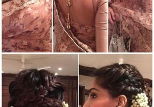 Hairstyles Braids Indian sonam Kapoor S Hairstyle is On Fleek for A Wedding Love the Braided