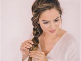 Hairstyles Braids On the Side Twisted Side Braid Tutorial Hair Pinterest