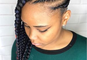 Hairstyles Braids to the Side 60 Inspiring Examples Of Goddess Braids Afrikan Braidz