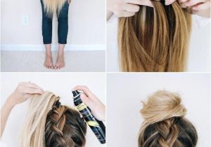 Hairstyles Braids with Hair Down Tutorials Follow This Tutorial for An Easy Upside Down Braid Ad