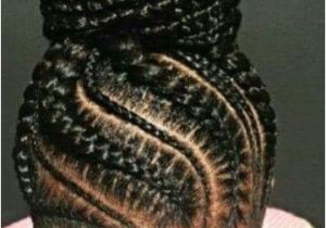 Hairstyles Braids with Hair Up Braided Bun Cornrow