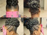 Hairstyles Braids with Hair Up Quick Braid Updo My Crowns In 2019 Pinterest