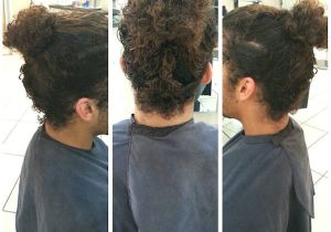 Hairstyles Buns Curly Hair Man Bun Hairstyle Guide for Curly Hair Men Man Bun Hairstyle