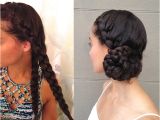 Hairstyles Buns to the Side How to Create A Braided Side Bun On Long Hair Hair