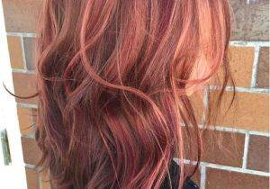 Hairstyles Burgundy Highlights 40 Pink Hairstyles as the Inspiration to Try Pink Hair