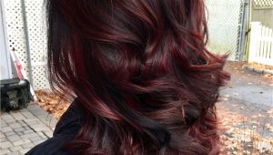 Hairstyles Burgundy Highlights 45 Shades Of Burgundy Hair Dark Burgundy Maroon Burgundy with Red