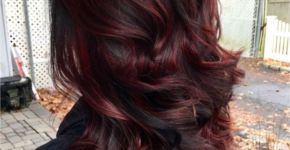 Hairstyles Burgundy Highlights 45 Shades Of Burgundy Hair Dark Burgundy Maroon Burgundy with Red