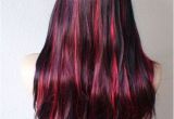 Hairstyles Burgundy Highlights 54 Vivid Hairstyle Ideas for Highlighted Hair