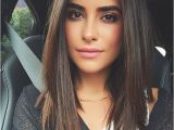 Hairstyles Chin Length Straight Hair Slightly Layered Straight Lob Hairstyles to Try Pinterest