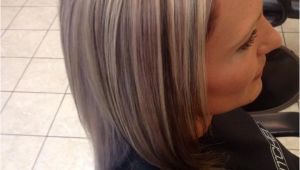 Hairstyles Chunky Highlights Chunky 3 tone Highlight and Lowlight Platinum Blonde Hair with