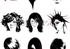 Hairstyles Clip Art Free Punk Hair Free Vector Free Vector for Free About 1 Free