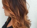 Hairstyles Copper Highlights Copper Balayage Hair Color In 2019