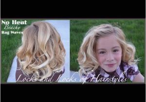 Hairstyles Curls without Heat Rag Curls Beachy Waves and Curls with Fabric Strips and No Heat
