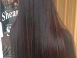 Hairstyles Dark with Red Highlights Hair Color Stylist Inspirational 2018 Short Hairstyles Red