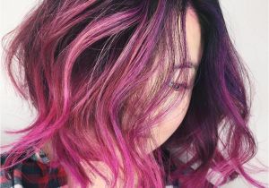 Hairstyles Dip Dyed Hair 40 Ideas Of Pink Highlights for Major Inspiration In 2018